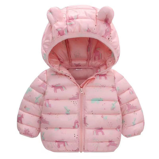 A Children's warm jacket