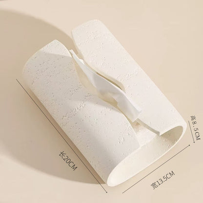 A Dongshi wabi-sabi wind living room coffee table tissue box home hotel paper pumping carton gift model room decoration ornament