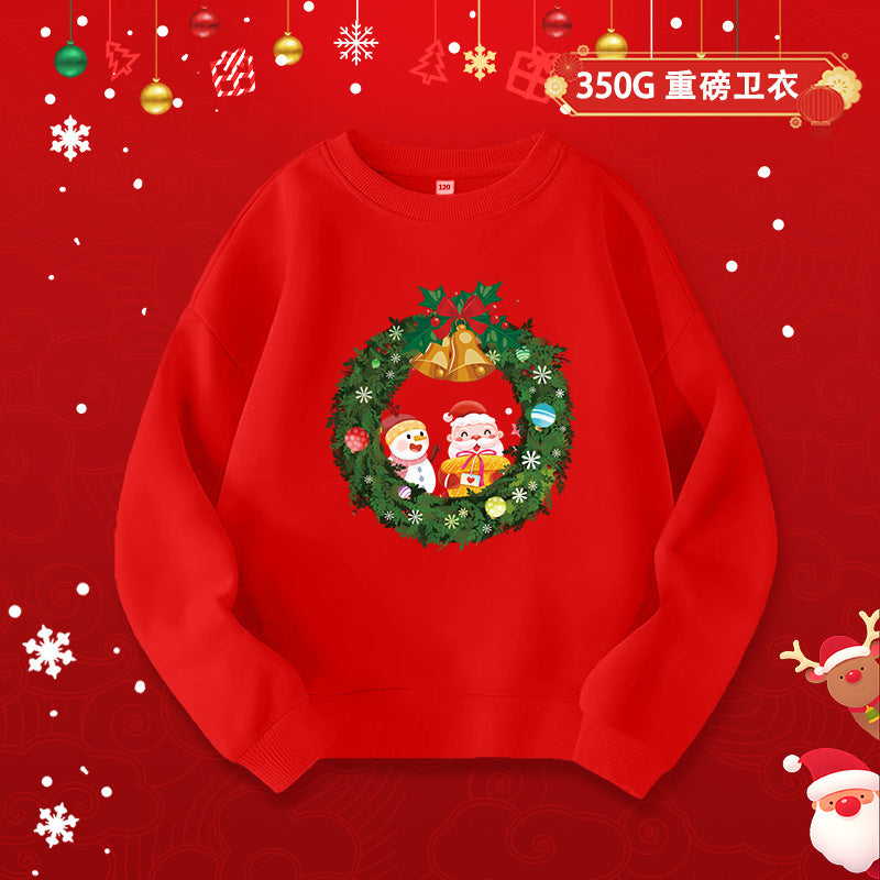 A children's adult parent-child sweater