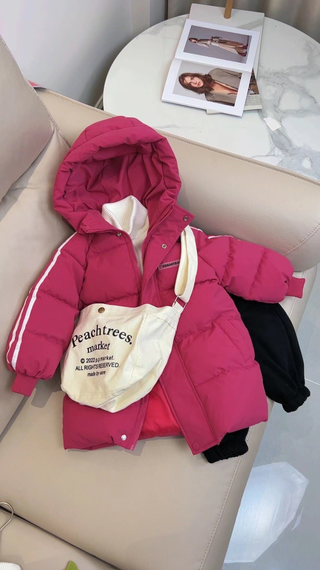 A Children's warm jacket