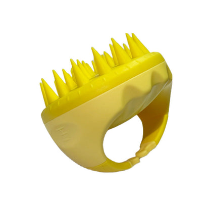 A shampoo brush massage brush