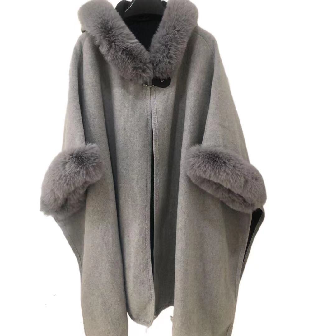 A cape coat