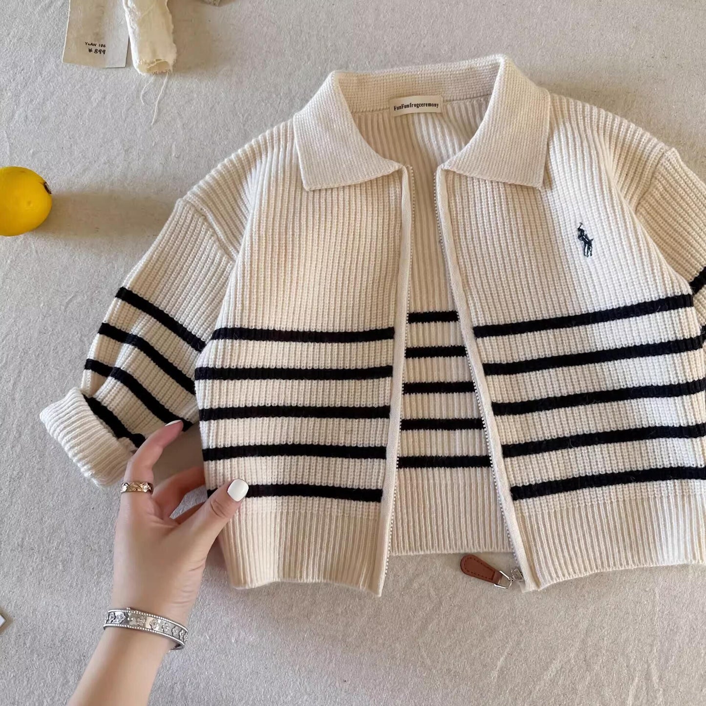 A children's sweater jacket