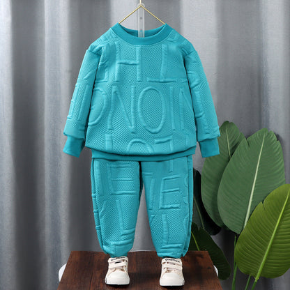 A Children's two-piece sweatshirt set