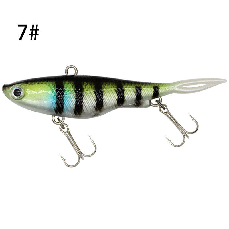 A soft lure fork tail bag lead fish simulation bait 21g