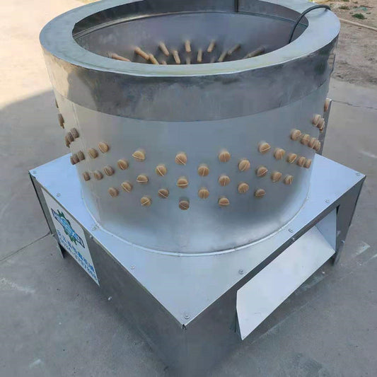 A chicken, duck, goose, pigeon, poultry depilation machine, large commercial automatic rabbit killing, dog and sheep wool machine, three bird defeathering equipment