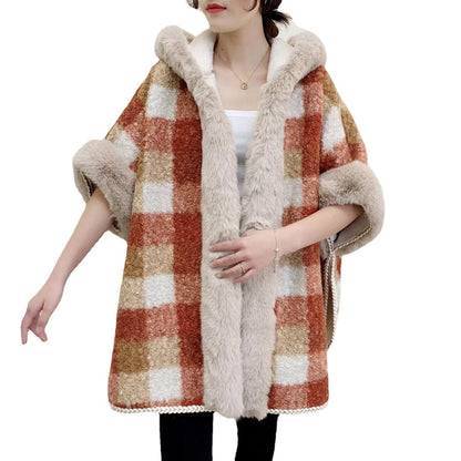 A faux fur jacket