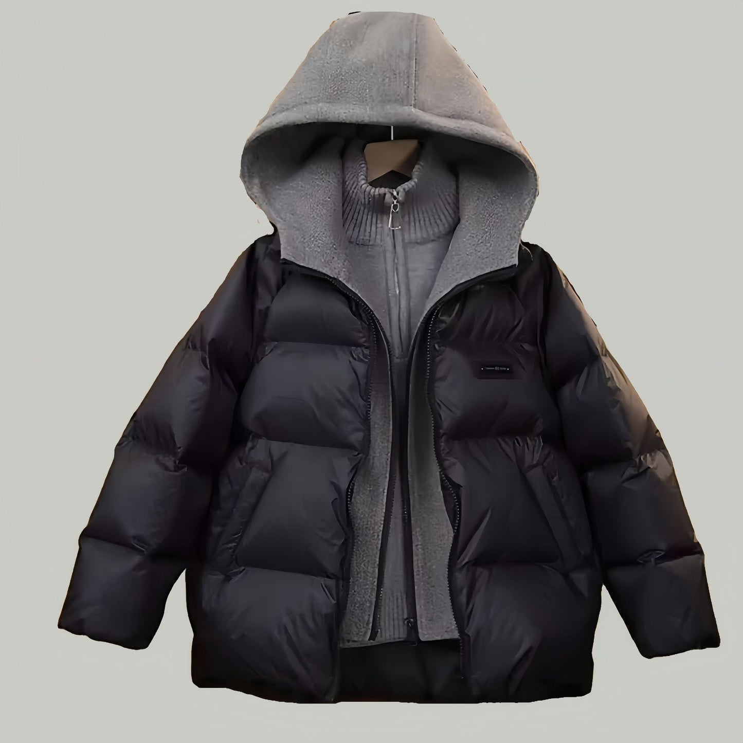 A children's clothing autumn and winter new cotton jacket down cotton thickened warm casual bread jacket hooded jacket
