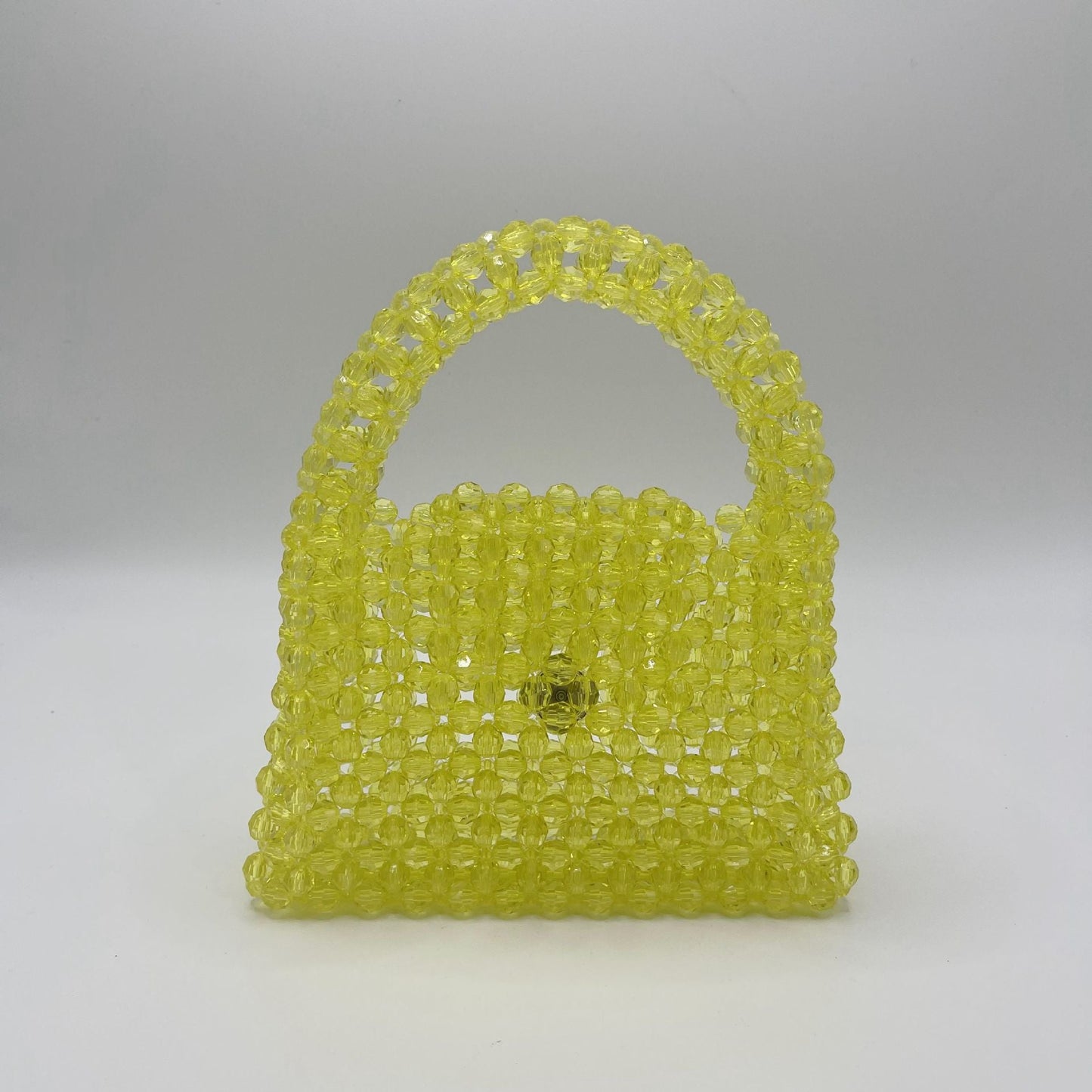 A niche design bag women's summer high-value girlfriends with the same multi-color cut beaded bag handmade DIY handbag