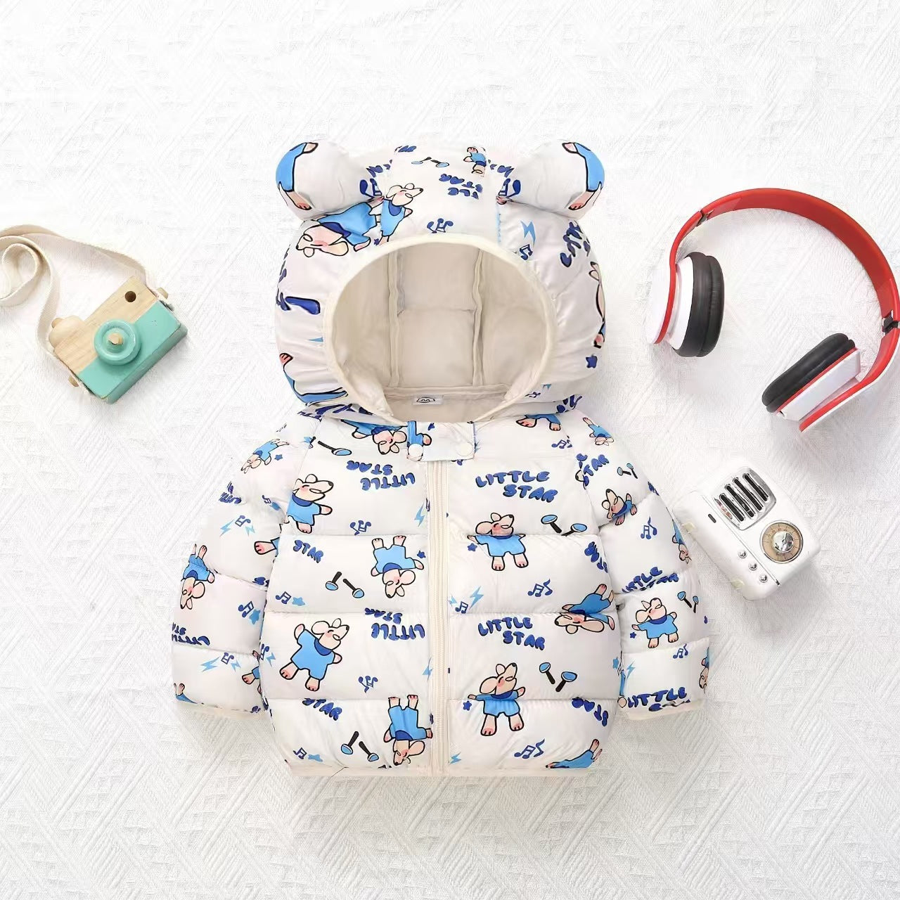 A Children's warm jacket