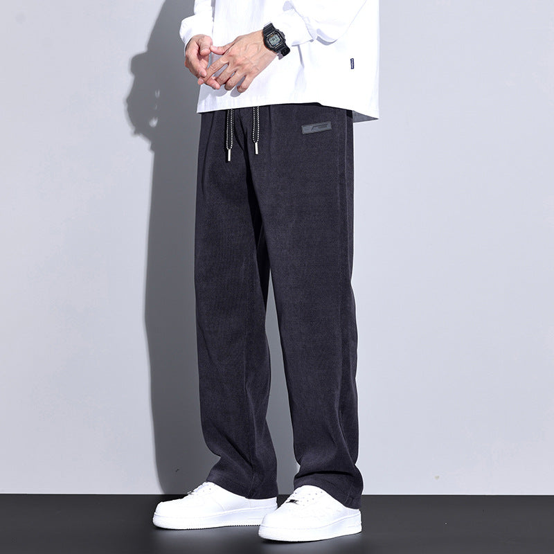 A men's fleece trousers