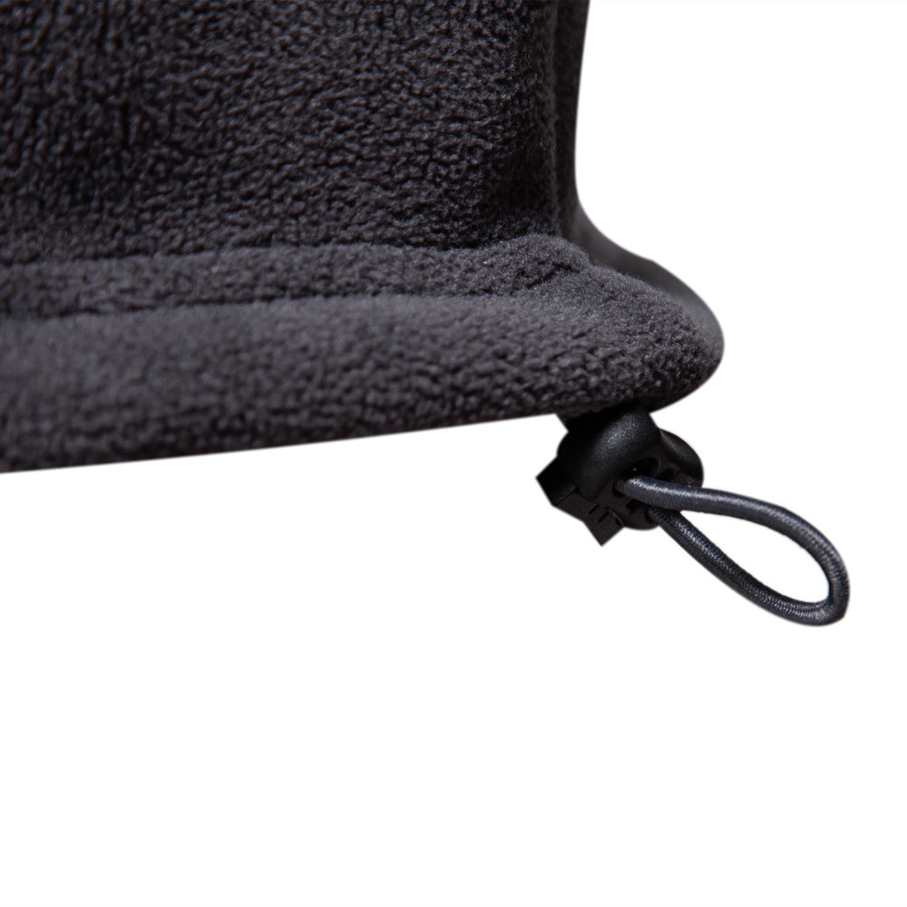 A men's autumn and winter new stand-up collar half zipper long-sleeved sweater stand-up collar