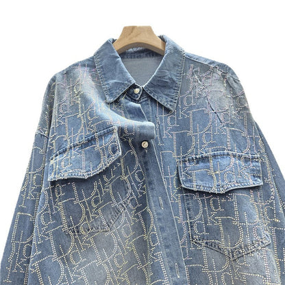 A denim shirt