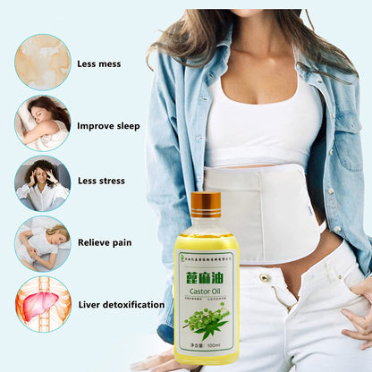 A USDA Castor Oil Pack