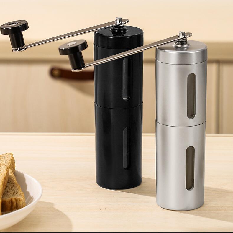 A portable coffee bean grinder