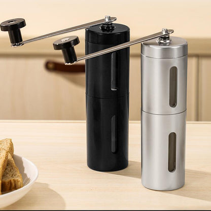 A portable coffee bean grinder