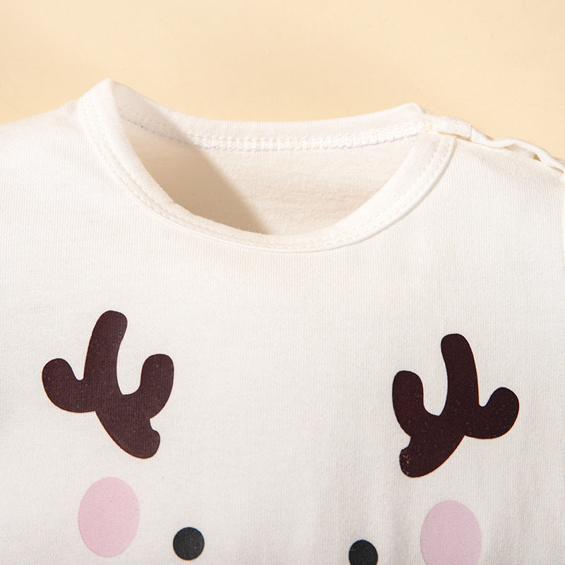 A baby long sleeve jumpsuit