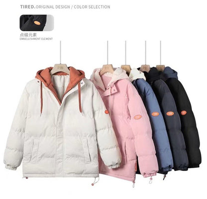 A Winter coat for men and women of the same style