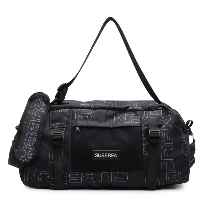 A printed large capacity bag