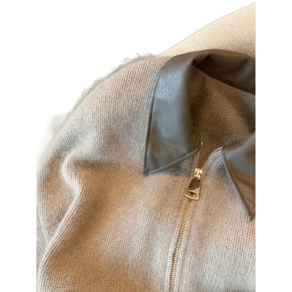 A short sweater jacket