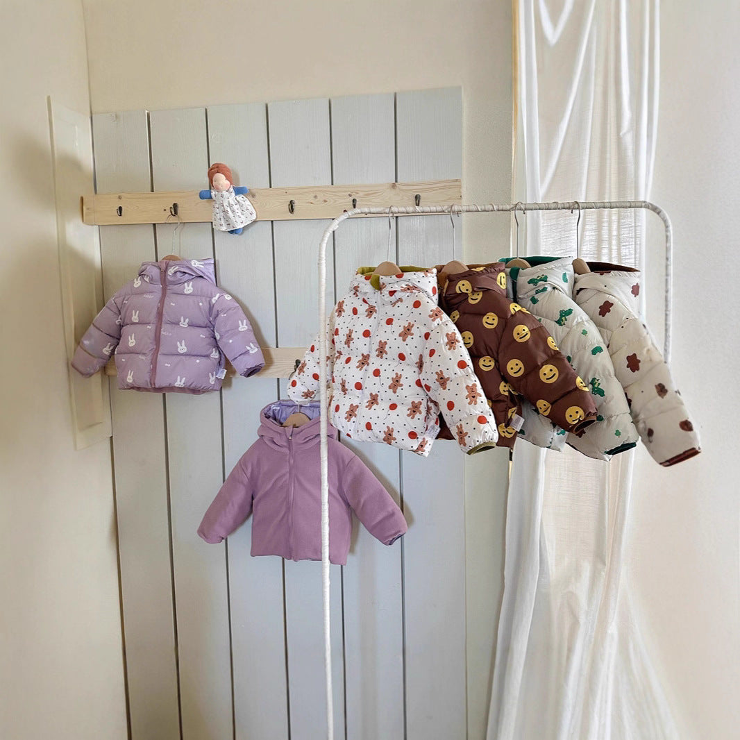 A Children's reversible warm jacket