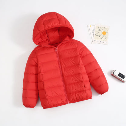 A Children's warm jacket