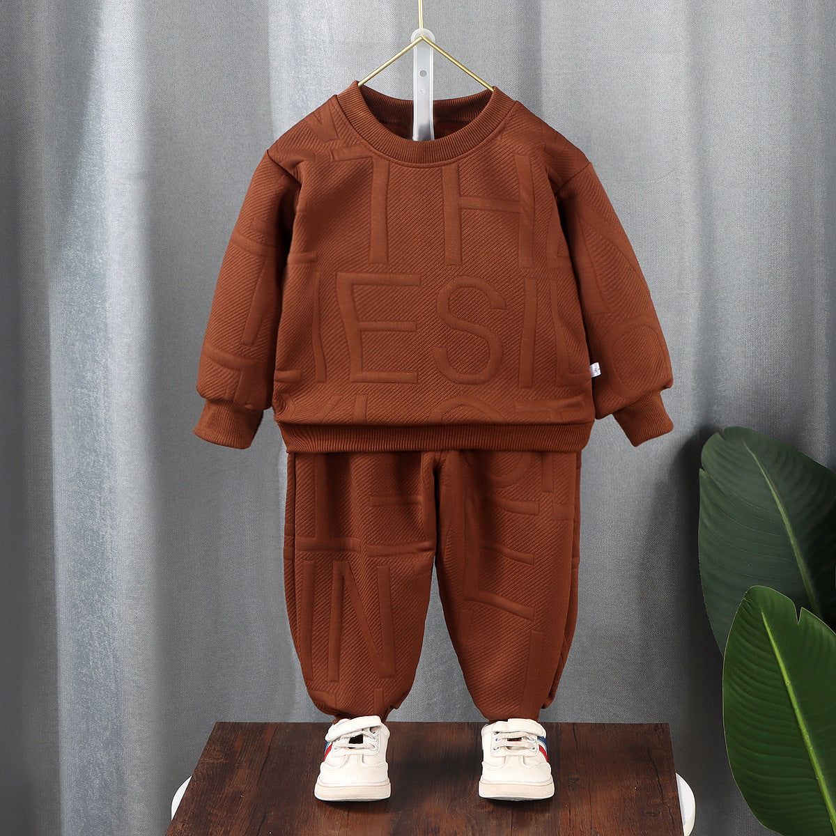 A Children's two-piece sweatshirt set