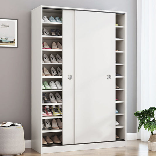 A shoe cabinet household door large capacity