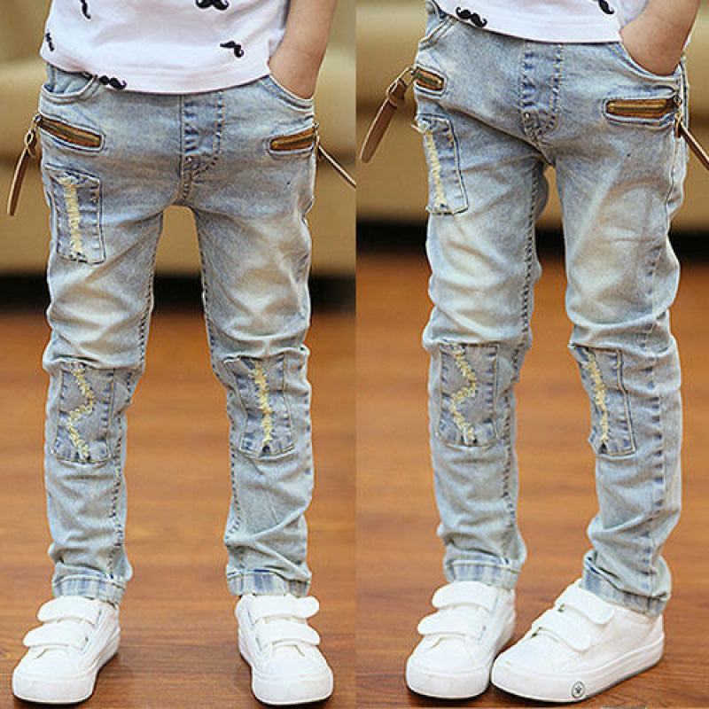 A Children's Denim Pants