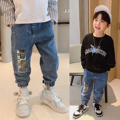 A Children's Denim Pants