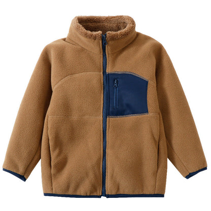 A Children's fleece warm jacket