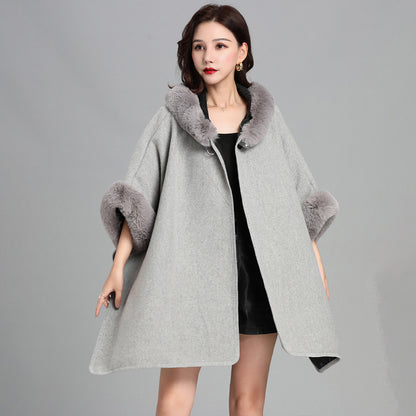 A cape  coat