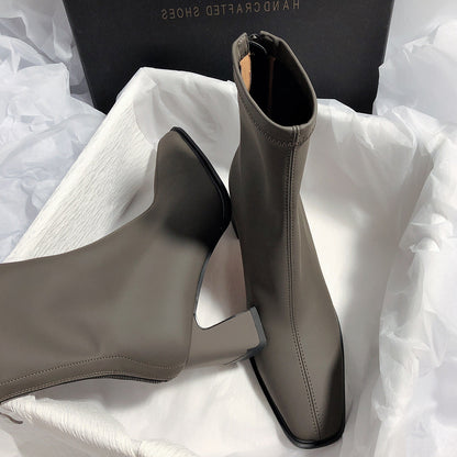 A Ladies' High Heel Boots