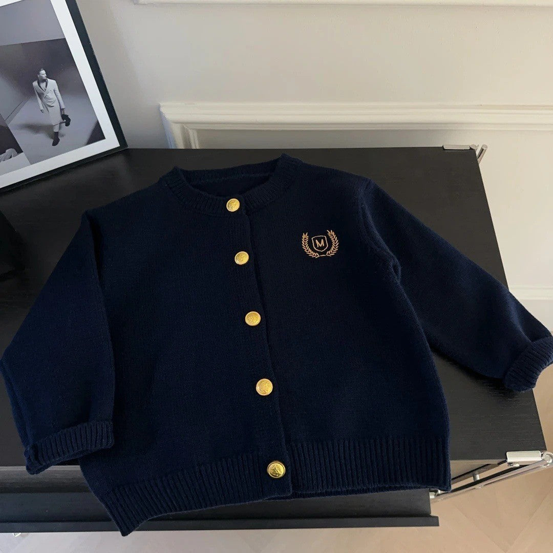 A children's knitted sweater