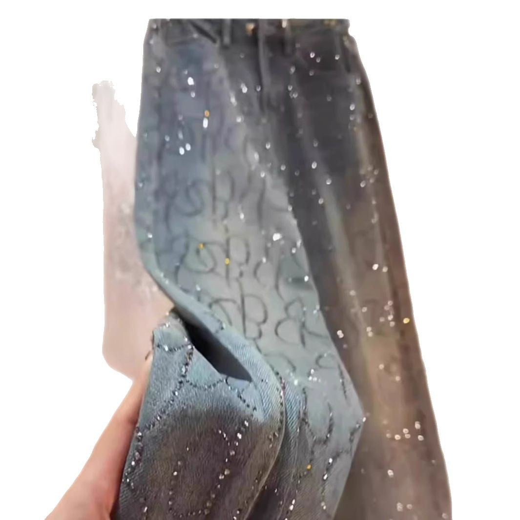 A pair of hot diamond jeans