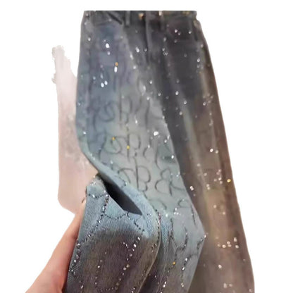 A pair of hot diamond jeans