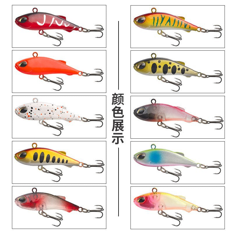 A microsubstance vib hard bait luya bait plastic hard bait