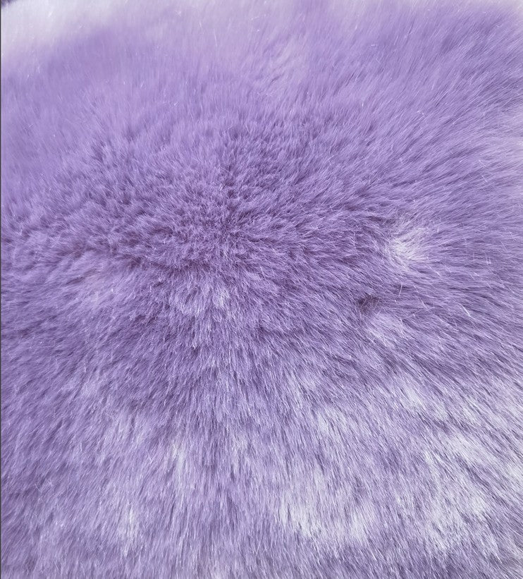 A faux fur jacket