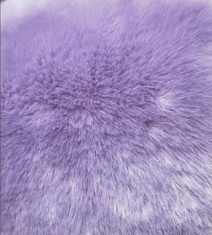 A faux fur jacket