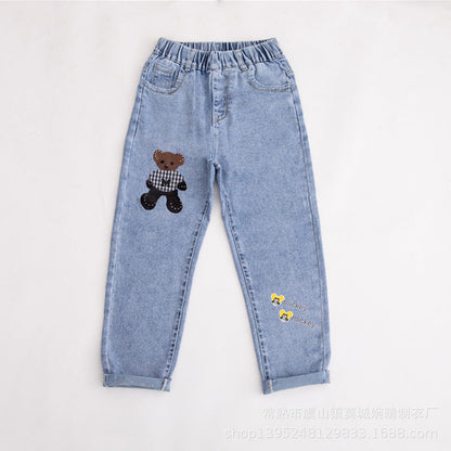 A Children's Denim Pants