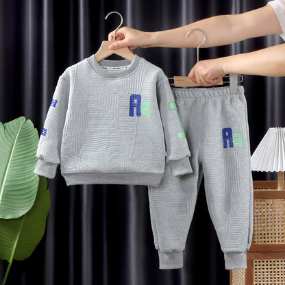 A Children's two-piece sweatshirt set