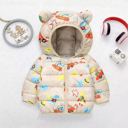 A Children's warm jacket