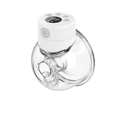 A Electric breast pump hand-free wearable bilateral, large suction silent milking device