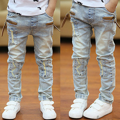 A Children's Denim Pants