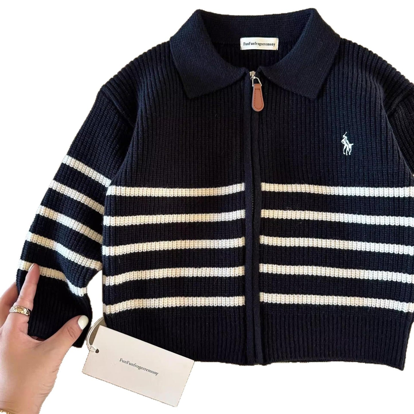 A children's sweater jacket