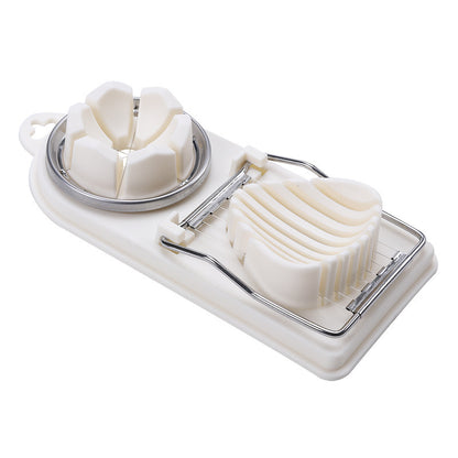 A multifunctional egg cutter slicing tool