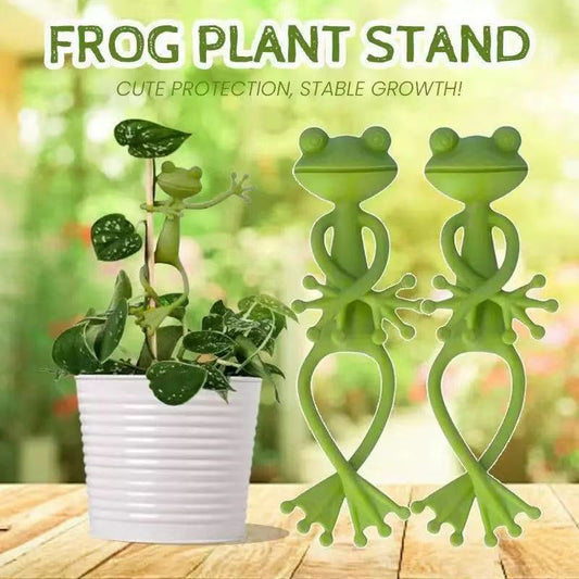 A Frog Plant Stand