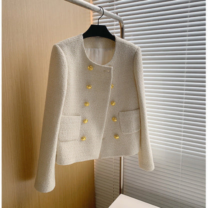 A new autumn and winter slim and thin small fragrant loose jacket blazer women
