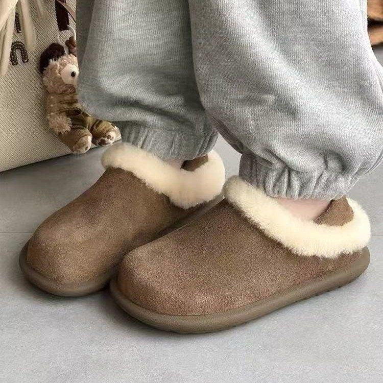 A plush slipper