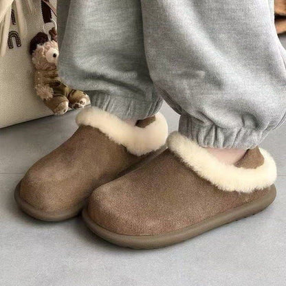 A plush slipper